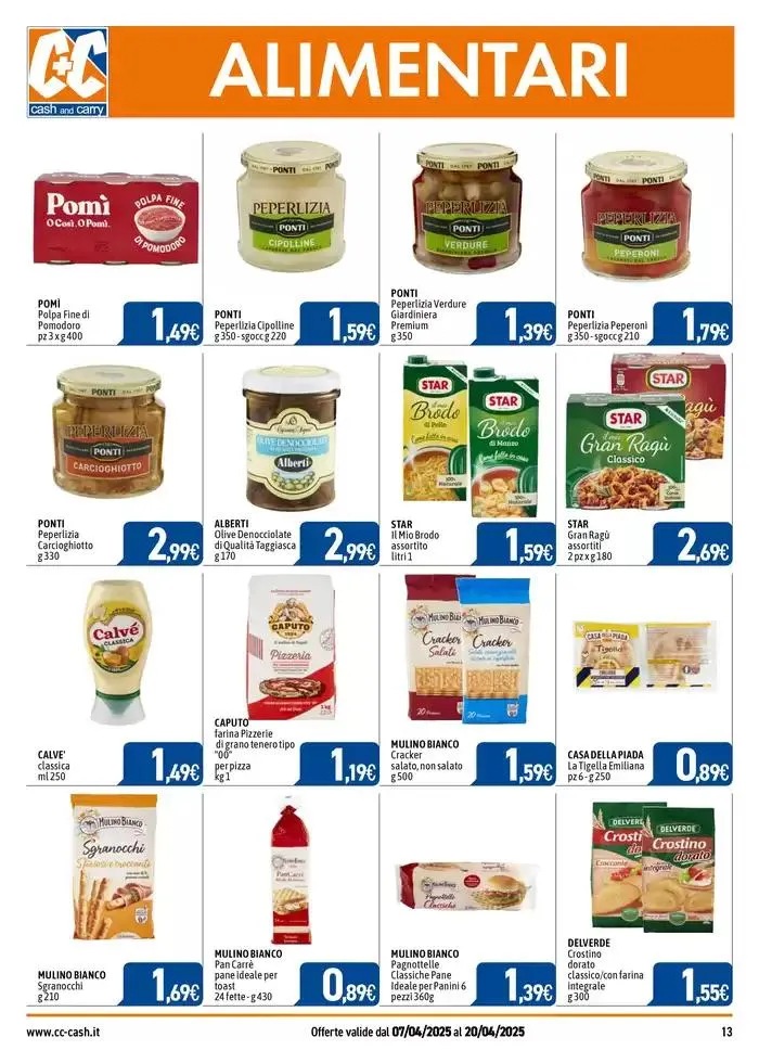 AFFARI SPECIALI da 8 aprile a 20 aprile di 2025 - Pagina del volantino 13