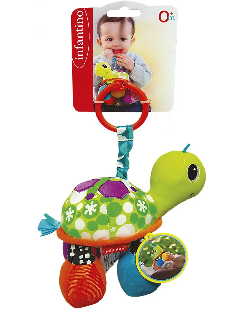 Infantino – sonaglino tartaruga verde