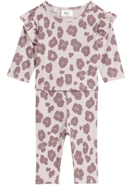 Maglia e leggings a coste (set 2 pezzi)