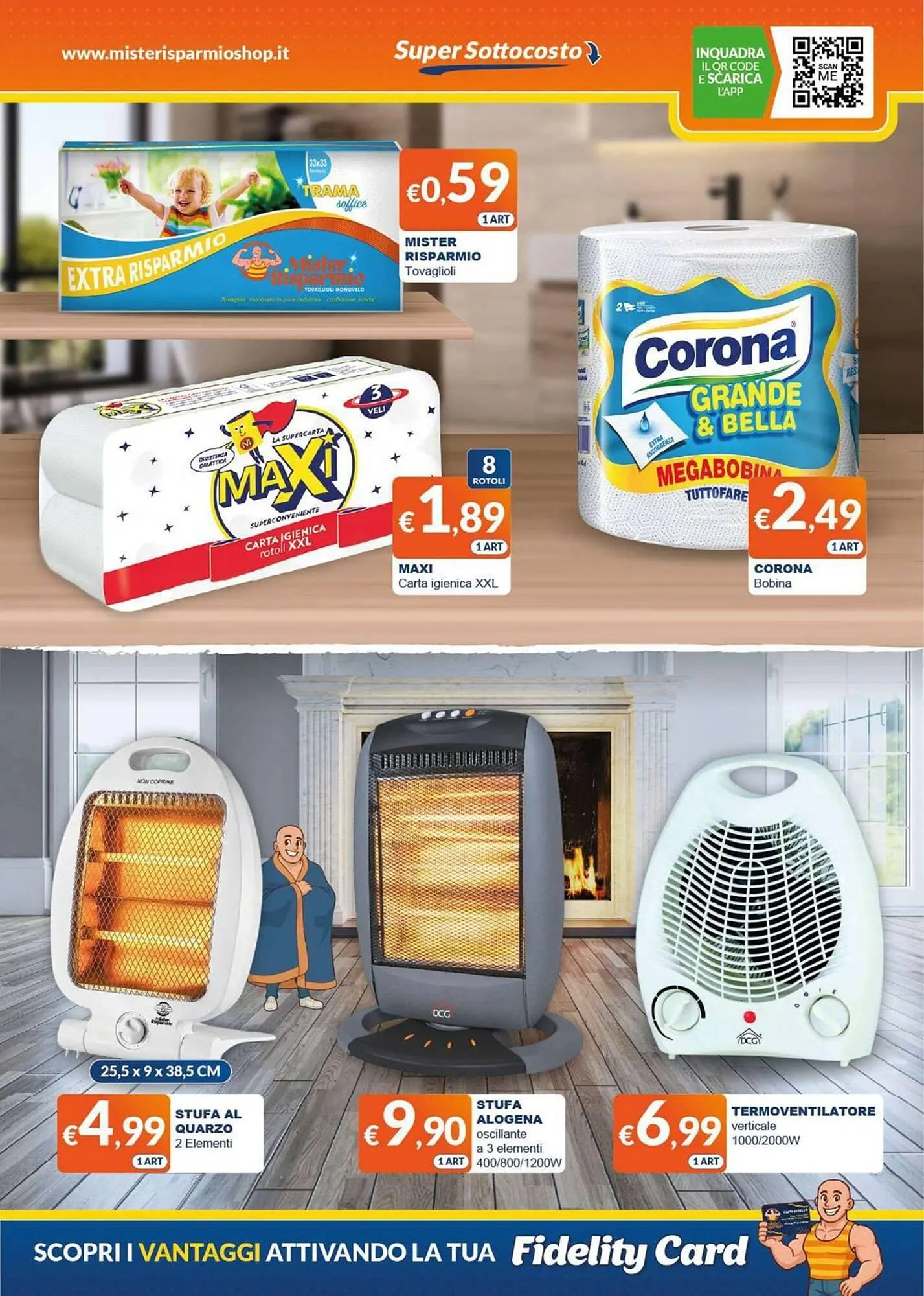 Volantino Mister Risparmio da 17 novembre a 26 novembre di 2025 - Pagina del volantino 7