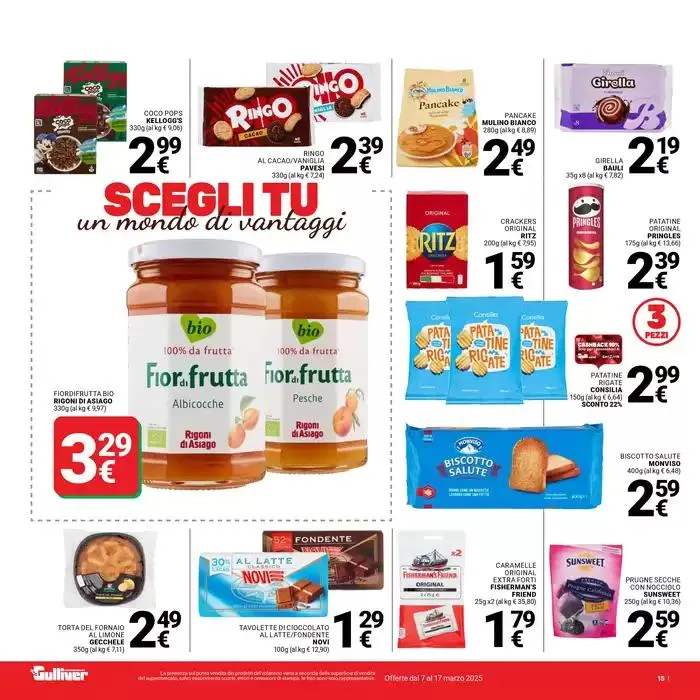 Scegli tu un mondo di vantaggi da 7 marzo a 17 marzo di 2025 - Pagina del volantino 15
