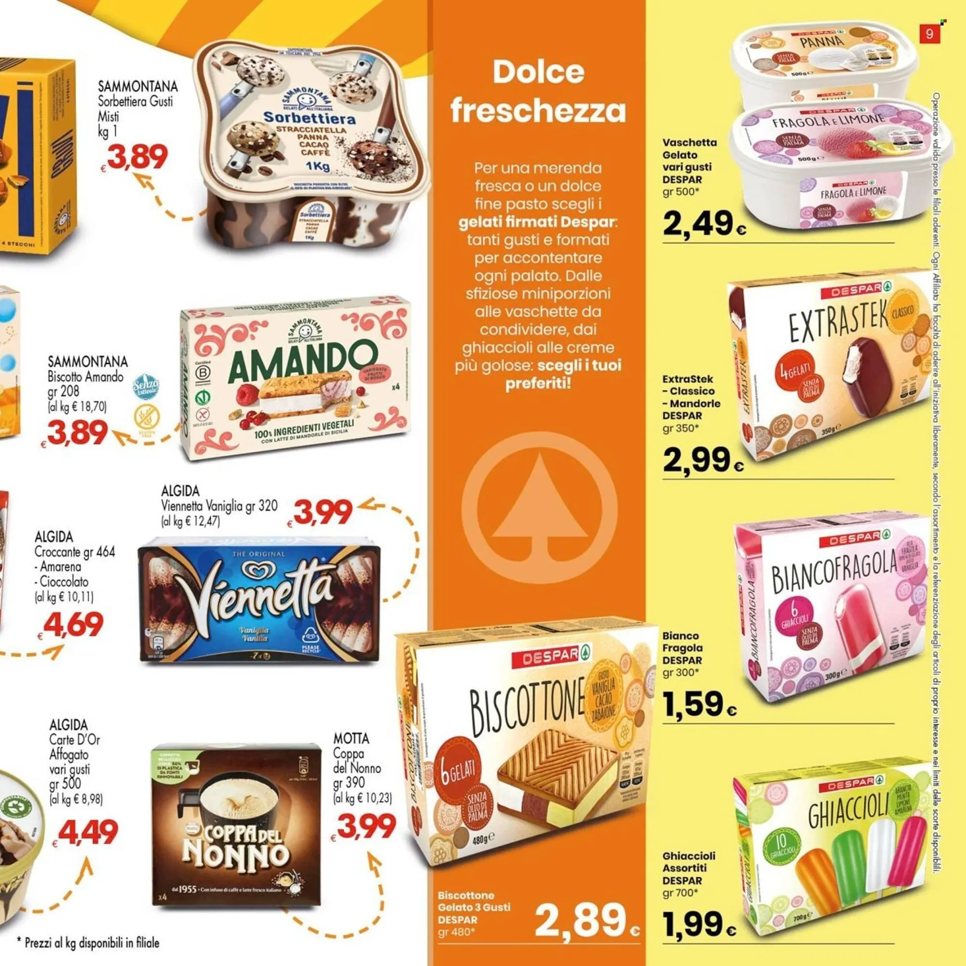 Volantino Despar da 31 luglio a 13 agosto di 2025 - Pagina del volantino 9