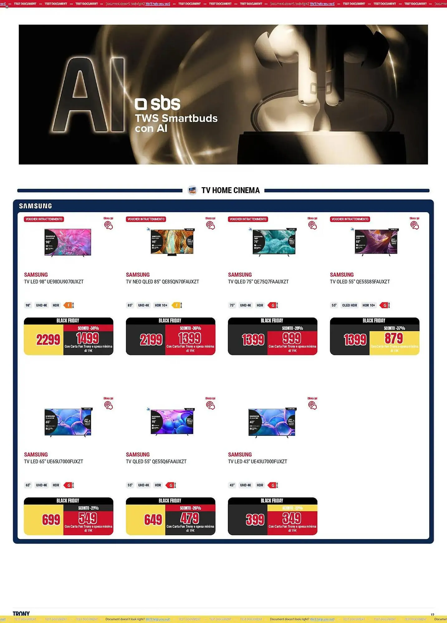 Volantino Trony da 25 novembre a 3 dicembre di 2025 - Pagina del volantino 12