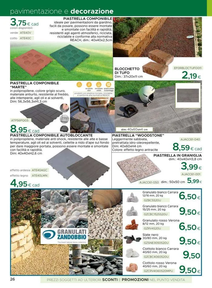 Catalogo giardino 2024 da 19 giugno a 31 agosto di 2024 - Pagina del volantino 26