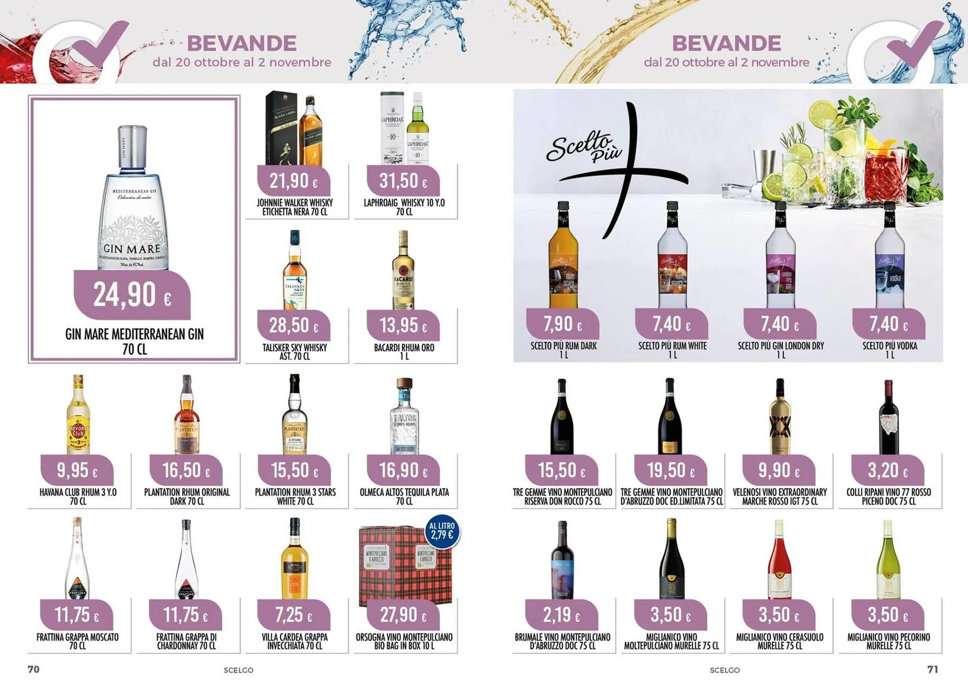 Volantino Scelgo da 20 ottobre a 2 novembre di 2025 - Pagina del volantino 36