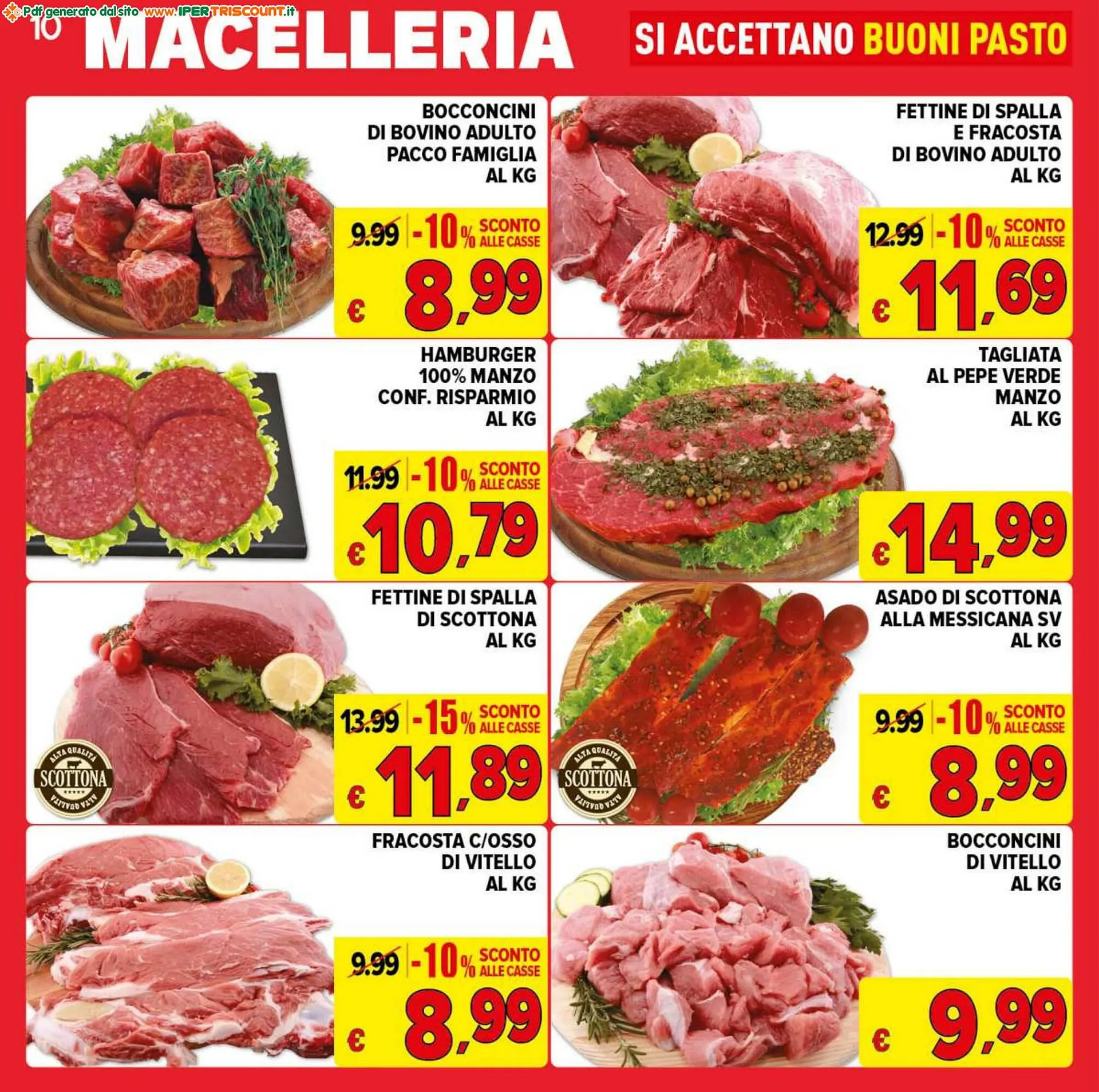 Volantino Iper Triscount da 23 agosto a 31 agosto di 2023 - Pagina del volantino 10