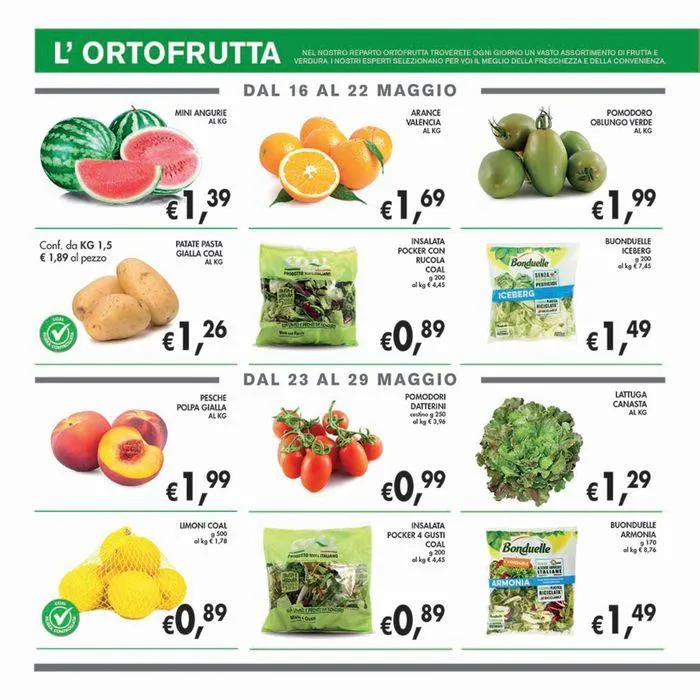 La qualità che conviene da 16 maggio a 29 maggio di 2024 - Pagina del volantino 2