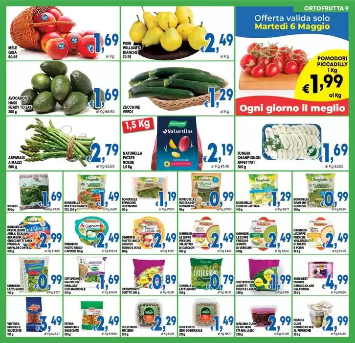 1+1 uno lo paghi, l'altro è gratis! da 2 maggio a 13 maggio di 2025 - Pagina del volantino 9