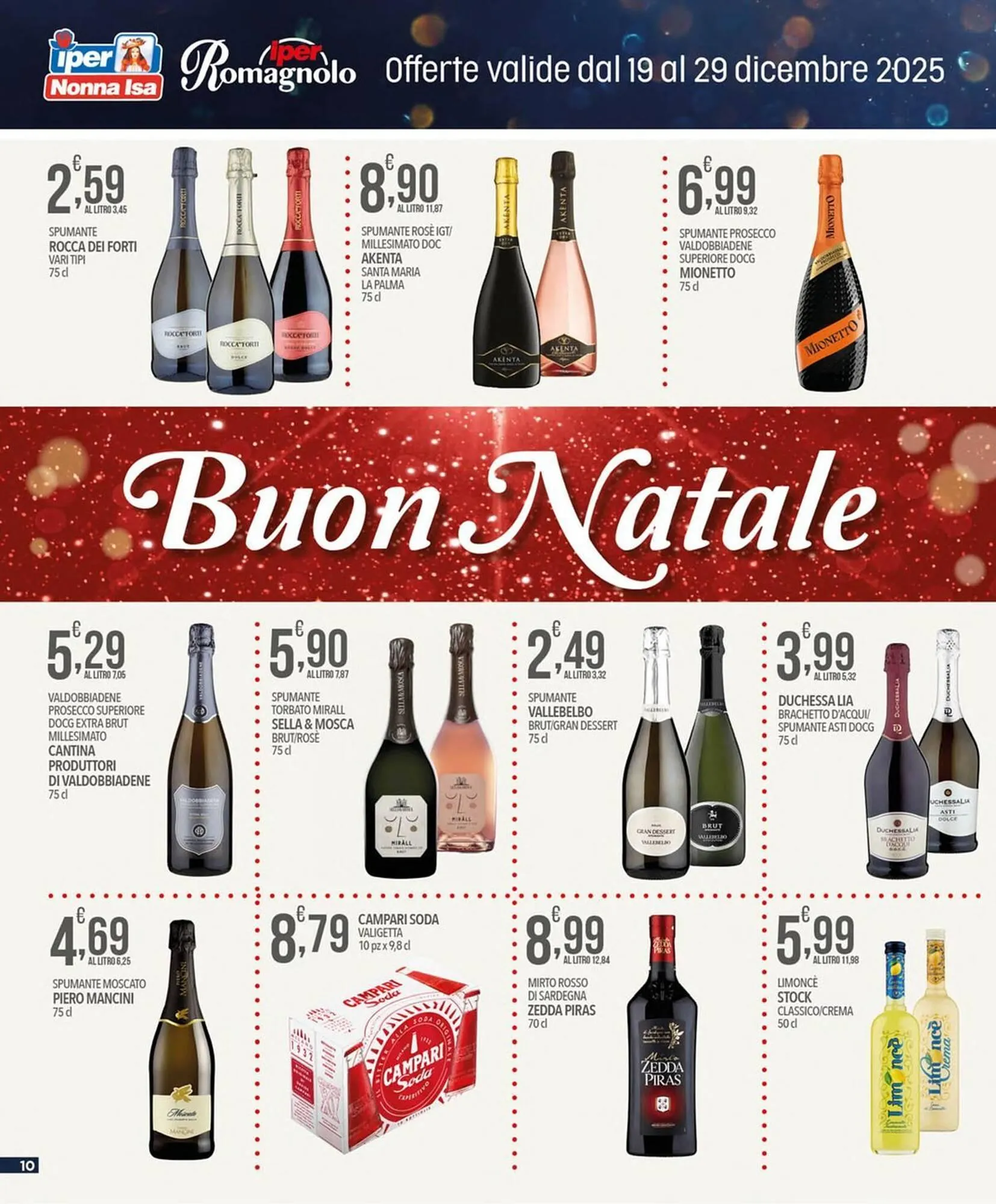 Volantino Iper Nonna Isa da 19 dicembre a 29 dicembre di 2025 - Pagina del volantino 10