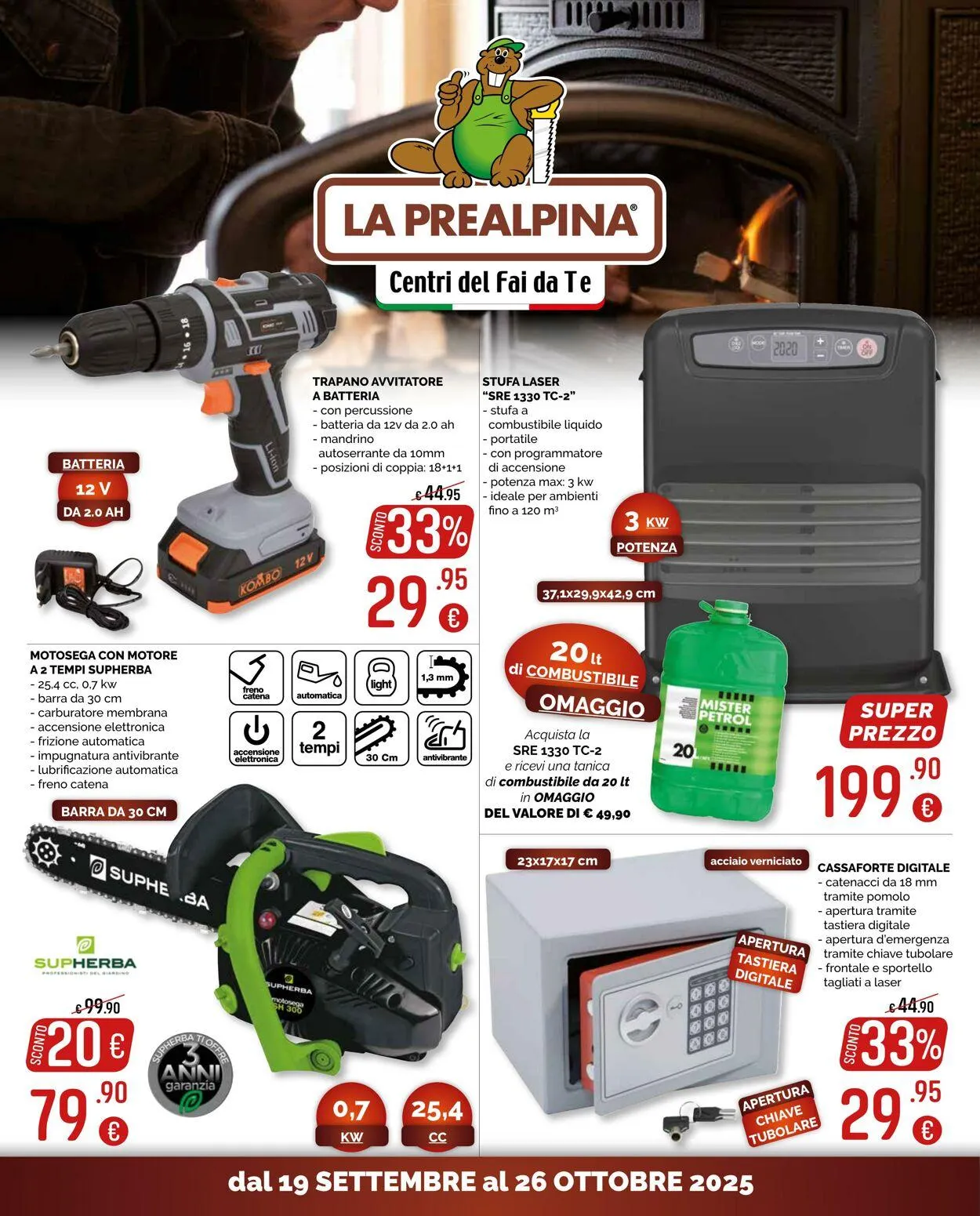 La Prealpina Volantino attuale da 19 settembre a 3 ottobre di 2025 - Pagina del volantino 1
