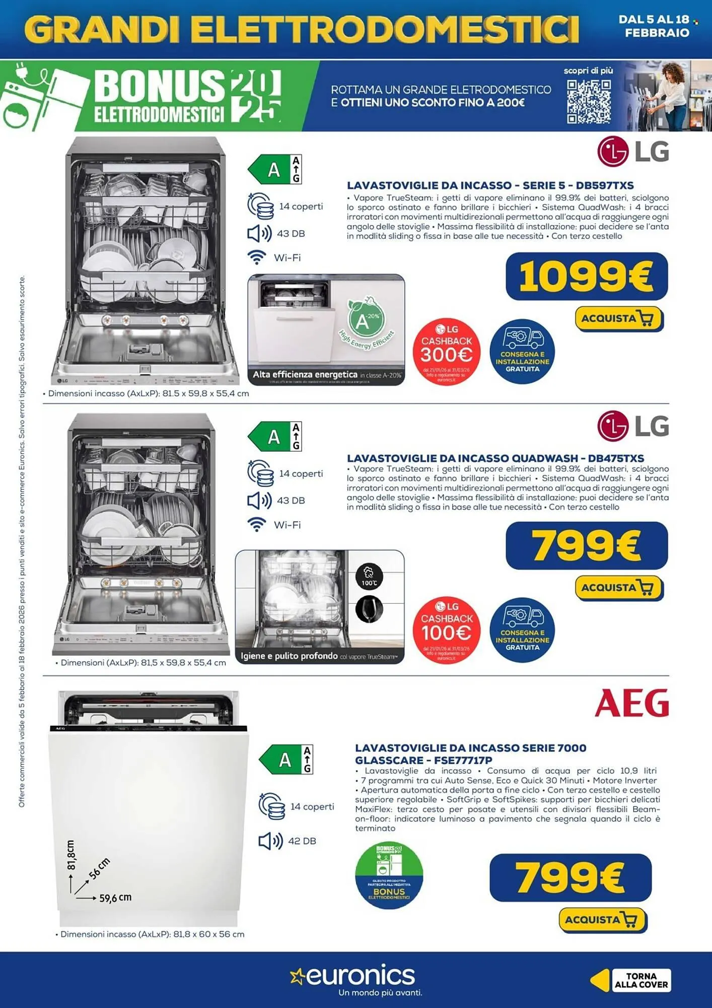 Volantino Euronics da 5 febbraio a 18 febbraio di 2026 - Pagina del volantino 8