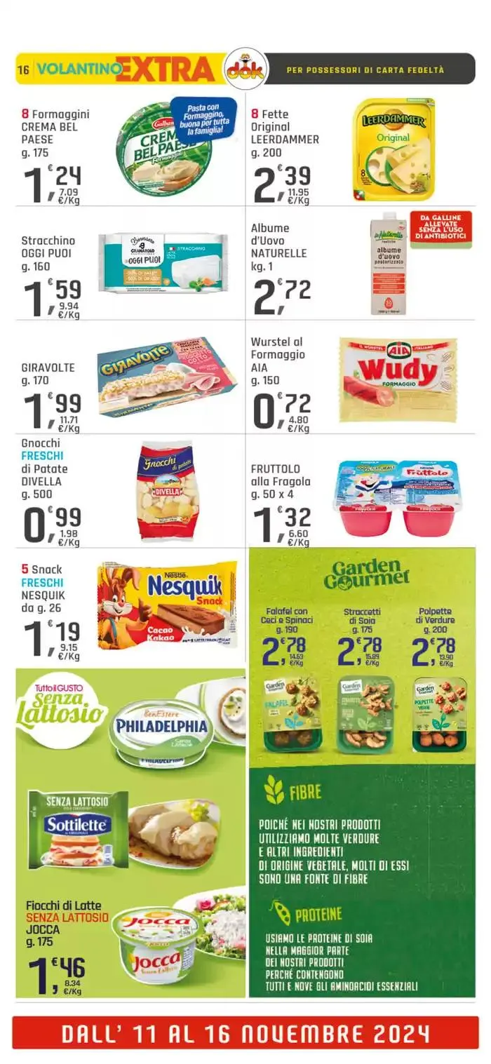 Tanti prodotti scontati oltre il 20% da 4 novembre a 16 novembre di 2024 - Pagina del volantino 16
