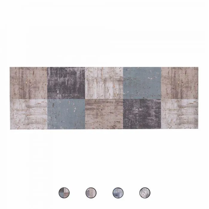 Tappeto cucina in vinile 60x200 cm antimacchia, Mattonella