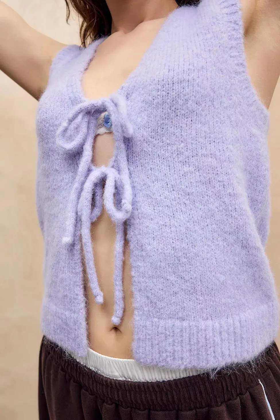 Top UO Lofty con Fiocco