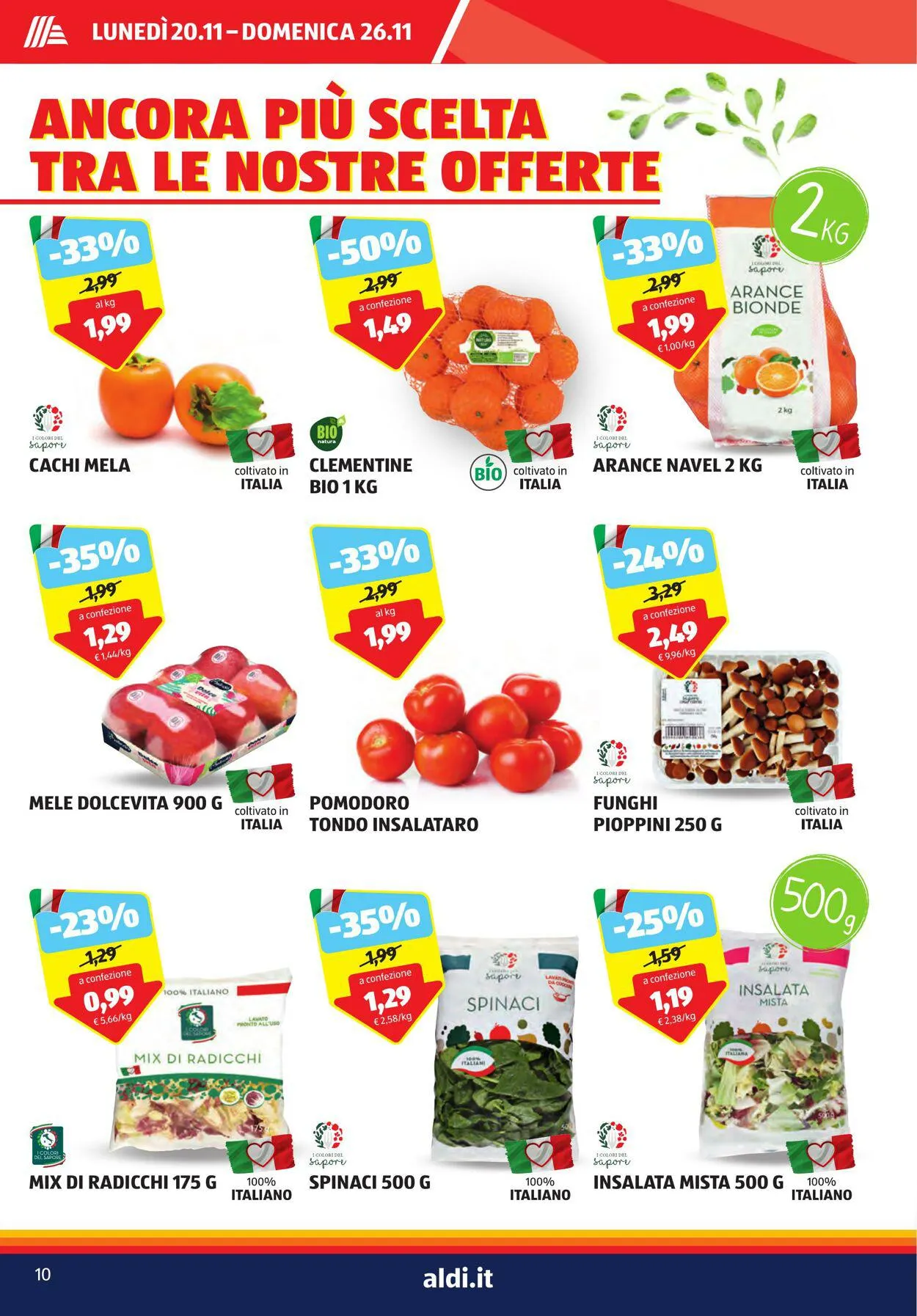 Aldi Volantino attuale da 20 novembre a 26 novembre di 2023 - Pagina del volantino 10