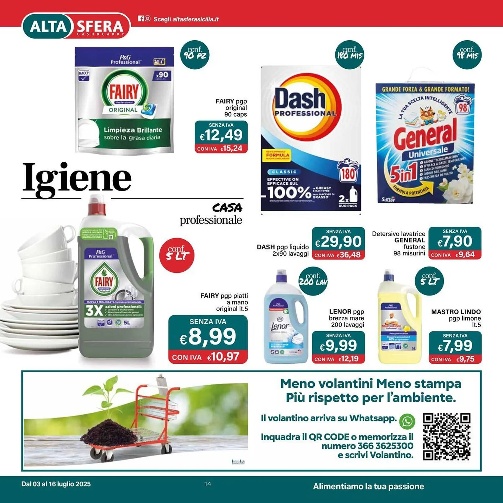 Volantino Altasfera da 3 luglio a 16 luglio di 2025 - Pagina del volantino 14