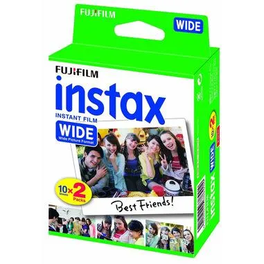 Fujifilm Instax Wide Film pellicola per istantanee 20 pz 108 x 86 mm