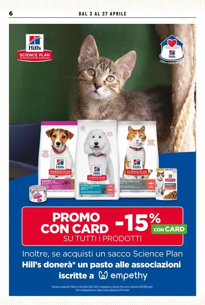 Buona Pasqua da 3 aprile a 27 aprile di 2025 - Pagina del volantino 6