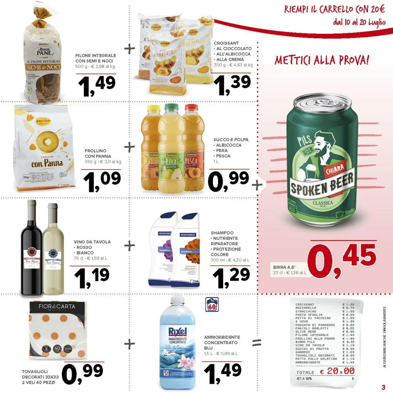 Todis Volantino attuale da 3 settembre a 17 settembre di 2025 - Pagina del volantino 3