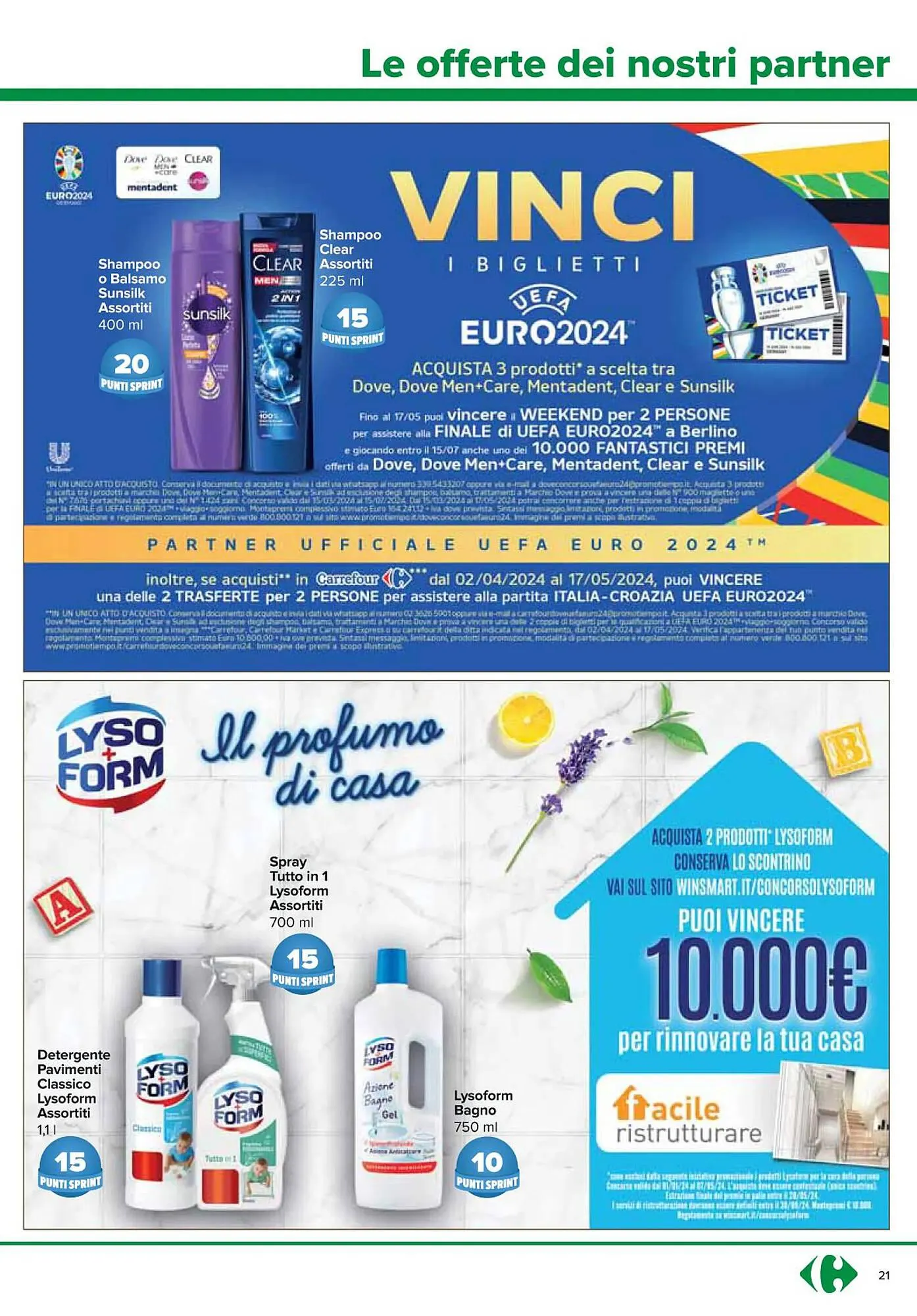 Volantino Carrefour Express da 18 aprile a 5 maggio di 2024 - Pagina del volantino 21