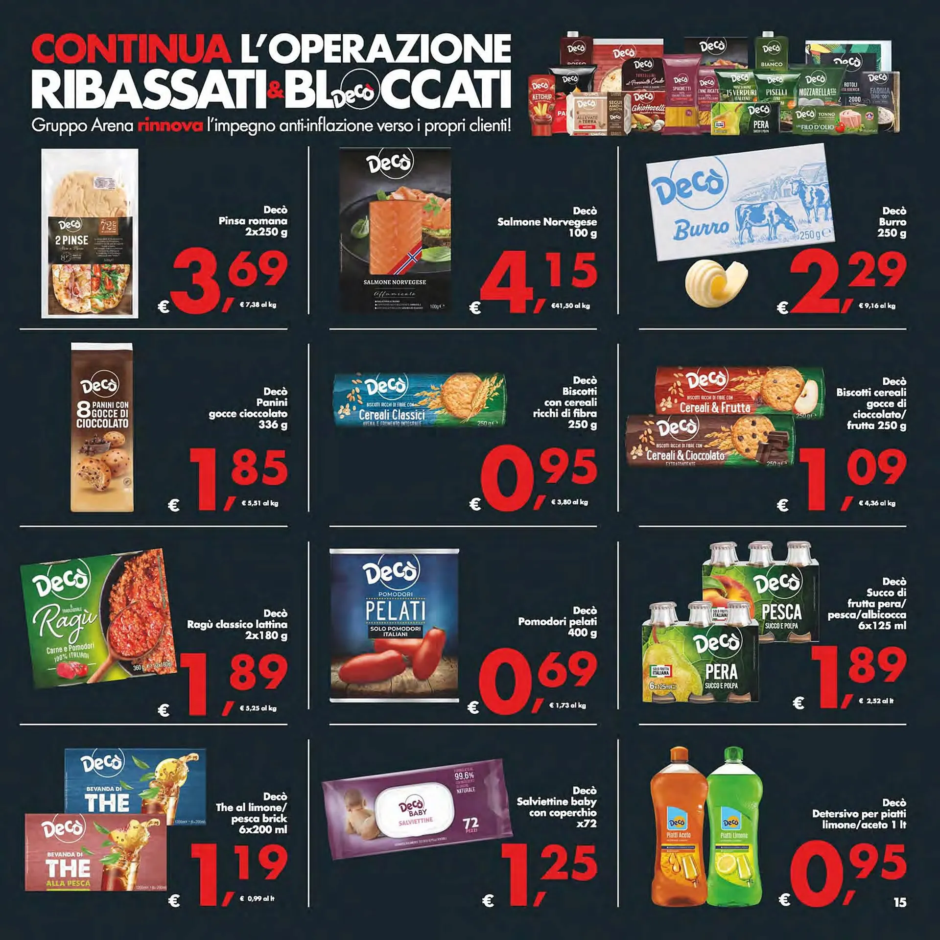 Volantino Deco Supermercati da 16 febbraio a 26 febbraio di 2024 - Pagina del volantino 15