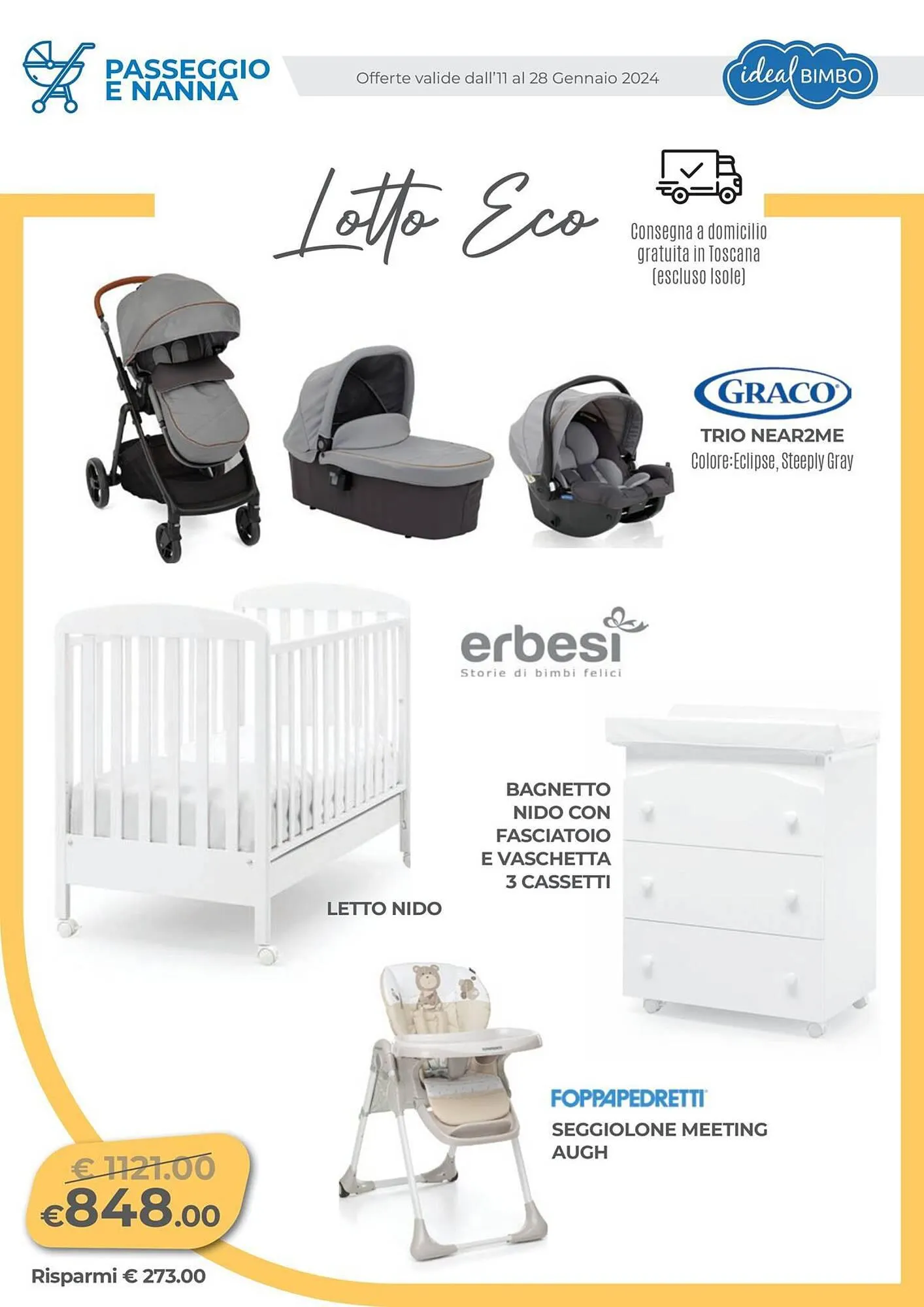 Volantino Ideal Bimbo da 11 gennaio a 28 gennaio di 2024 - Pagina del volantino 28