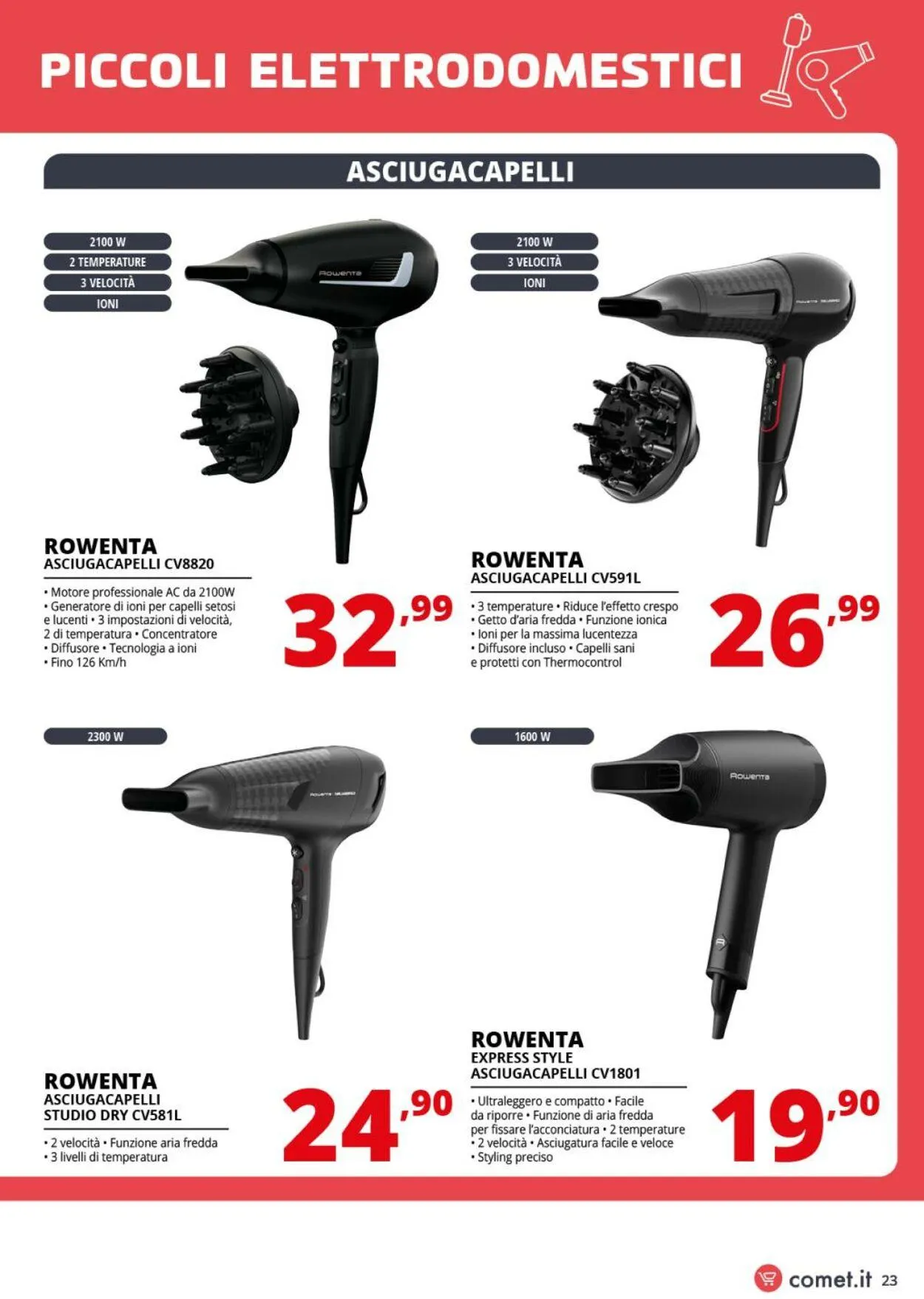 Comet Volantino attuale da 6 giugno a 18 giugno di 2025 - Pagina del volantino 23