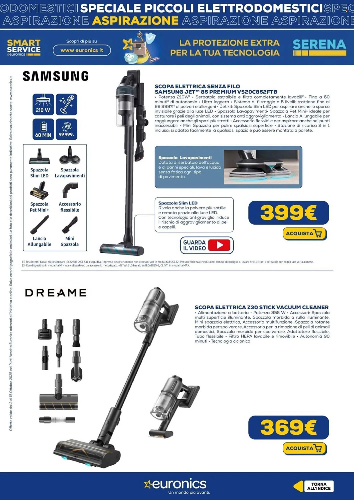 Volantino Euronics da 2 ottobre a 15 ottobre di 2025 - Pagina del volantino 4