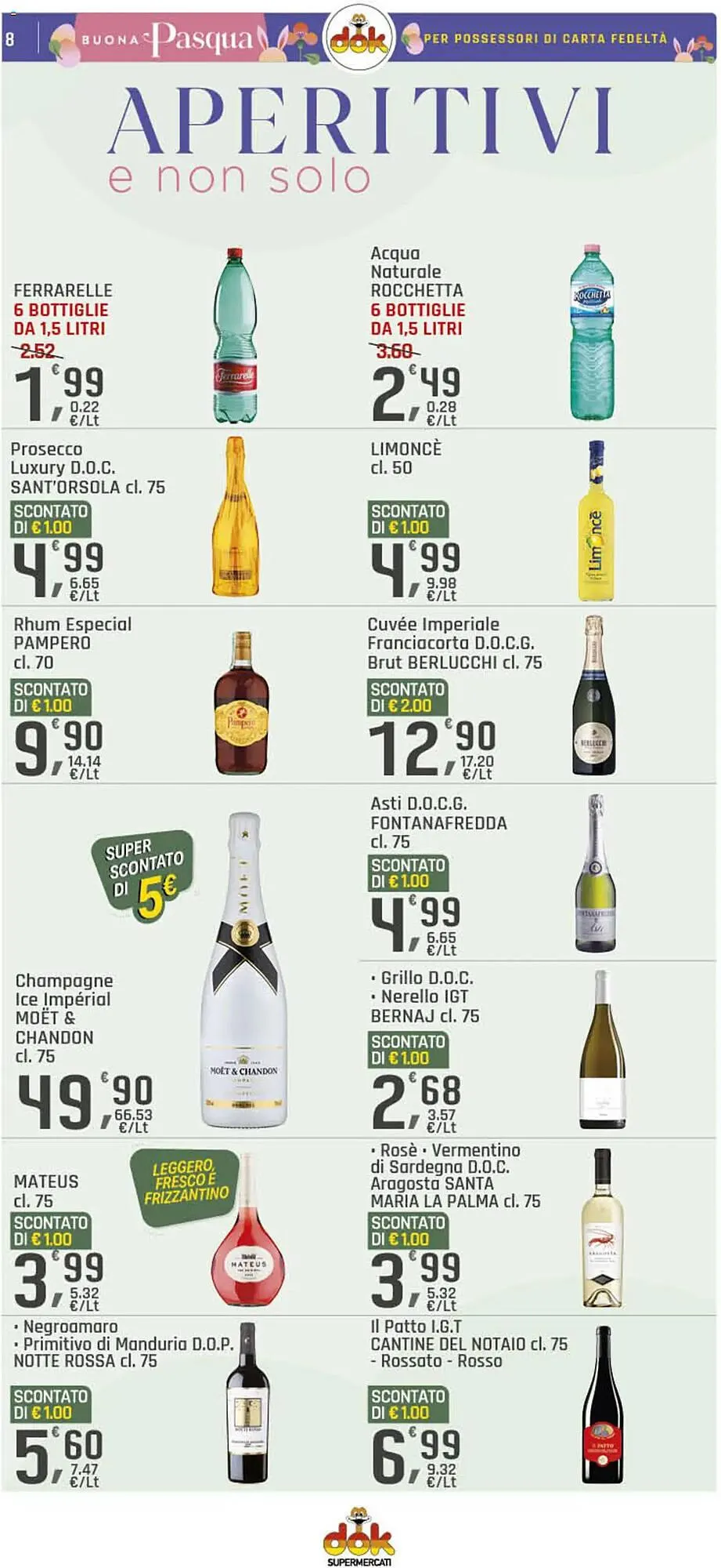 Volantino Supermercati Dok da 10 aprile a 19 aprile di 2025 - Pagina del volantino 8