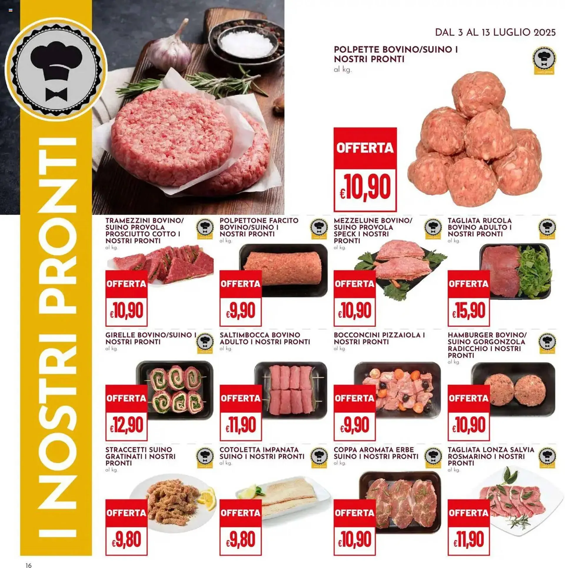 Volantino Pan da 3 luglio a 13 luglio di 2025 - Pagina del volantino 16