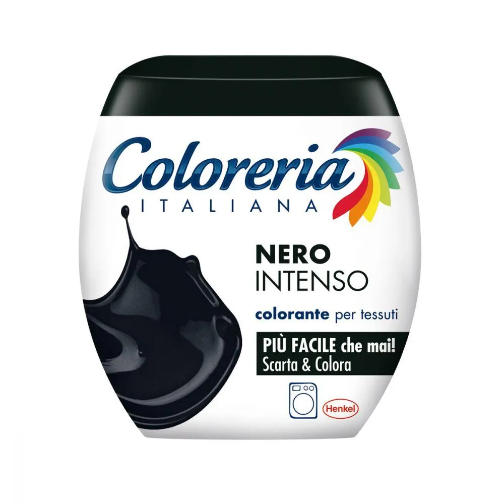 Coloreria Italiana Colorante Tessuti Nero Intenso