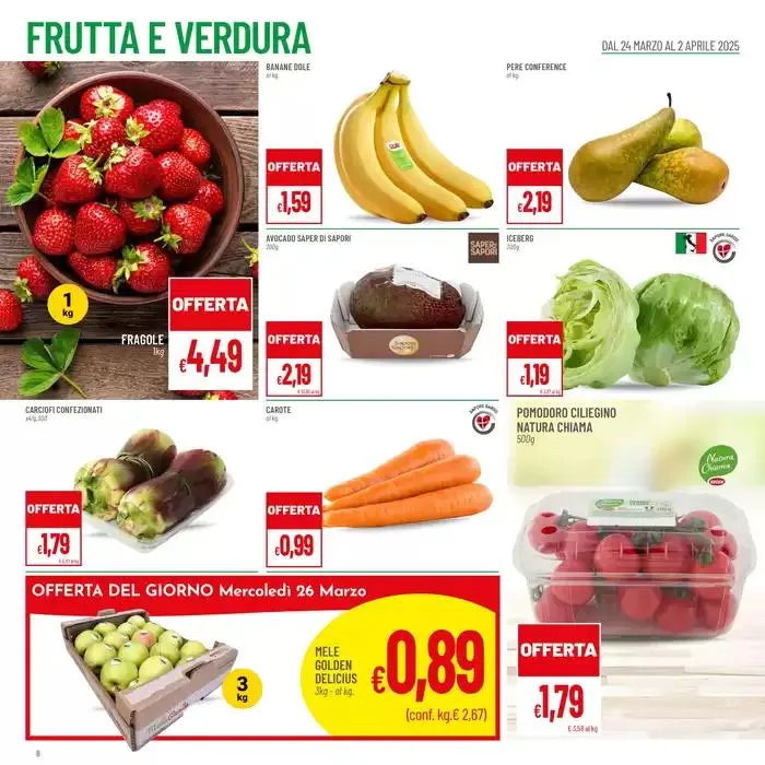 Grandi marche fino al 50% da 25 marzo a 2 aprile di 2025 - Pagina del volantino 8