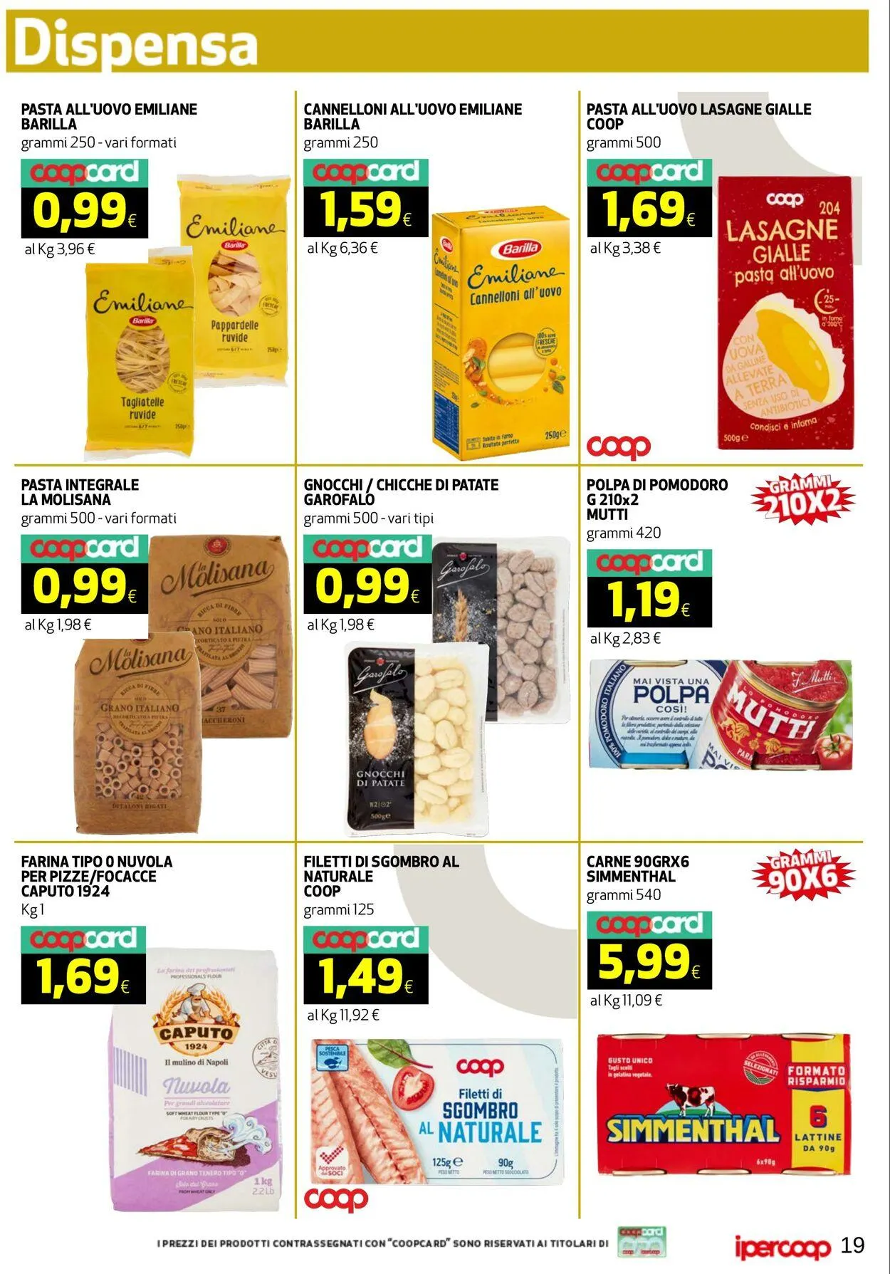 Coop Volantino attuale da 6 agosto a 17 agosto di 2025 - Pagina del volantino 19