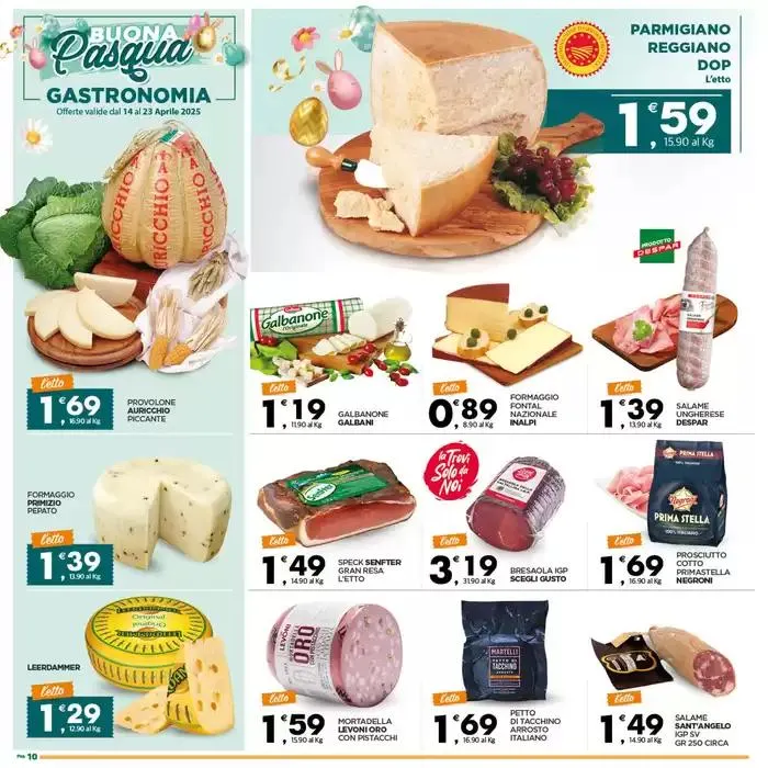 Buona Pasqua da 14 aprile a 23 aprile di 2025 - Pagina del volantino 10