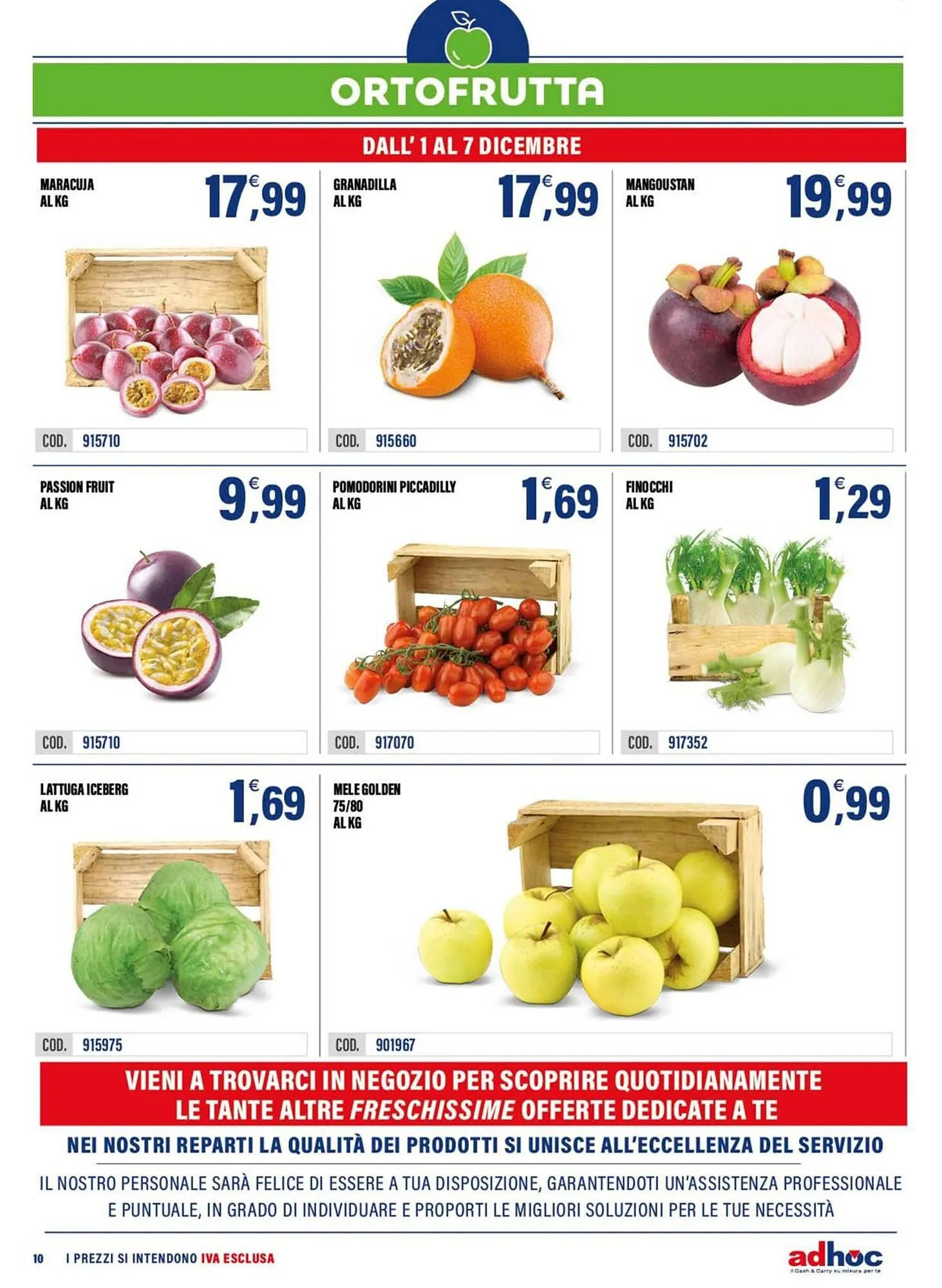Volantino Adhoc da 2 dicembre a 14 dicembre di 2025 - Pagina del volantino 10