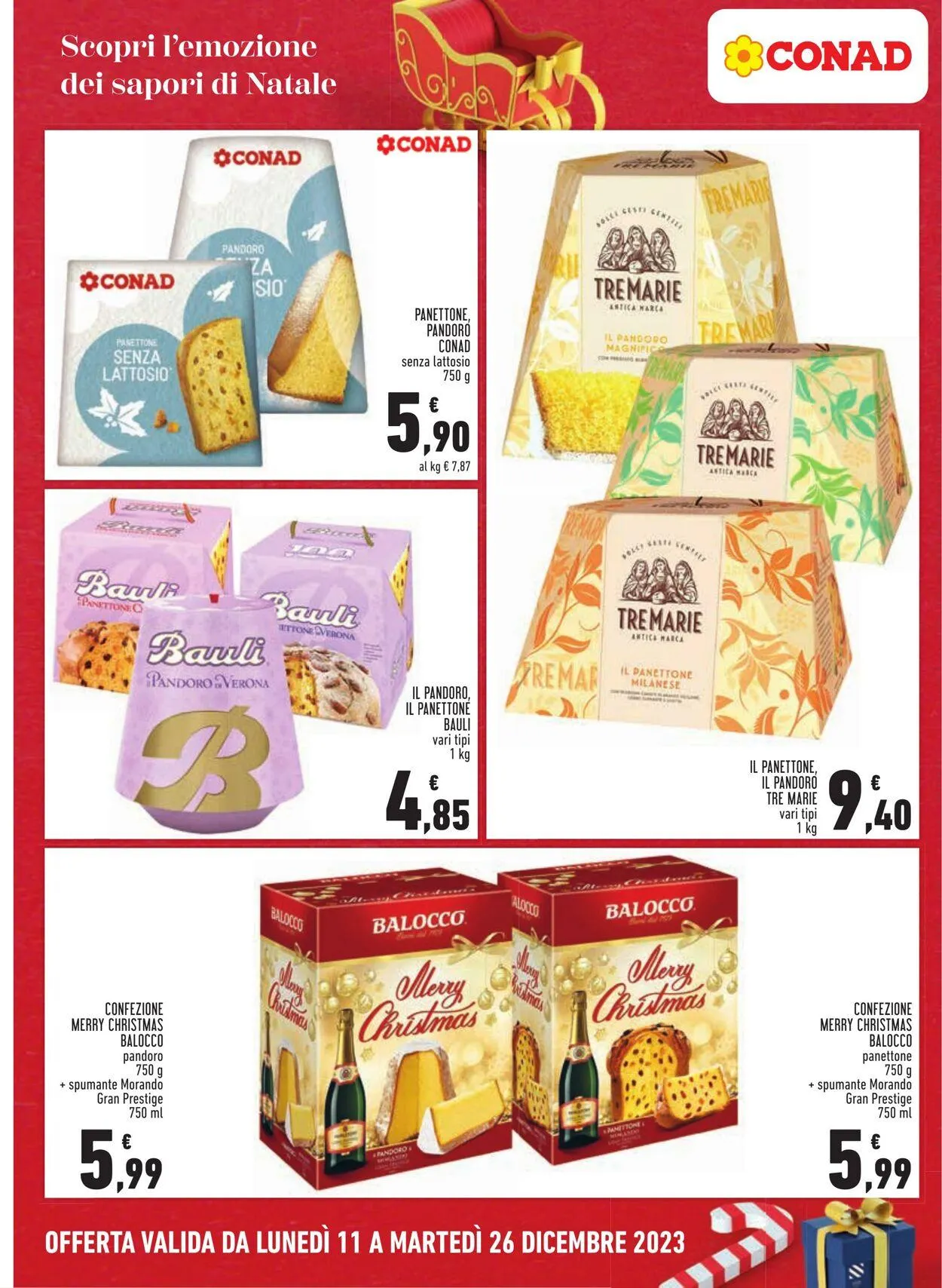 Conad - Margherita - Roma Volantino attuale da 11 dicembre a 26 dicembre di 2023 - Pagina del volantino 2