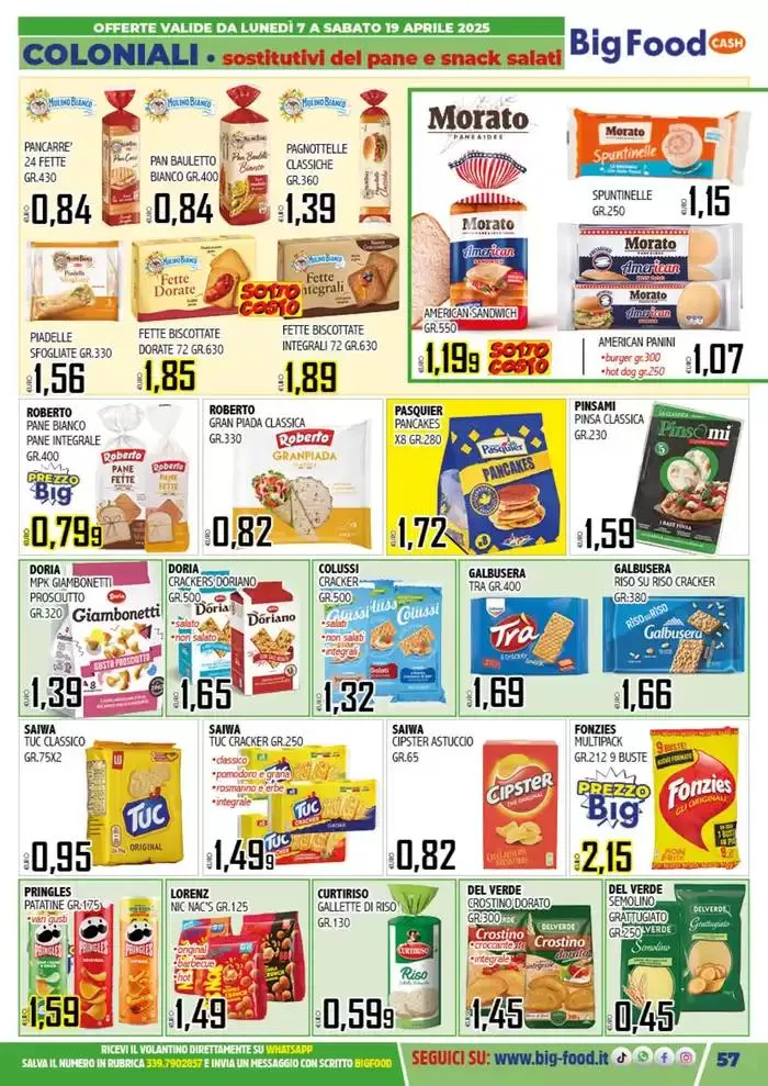 Buona Pasqua da 7 aprile a 19 aprile di 2025 - Pagina del volantino 57