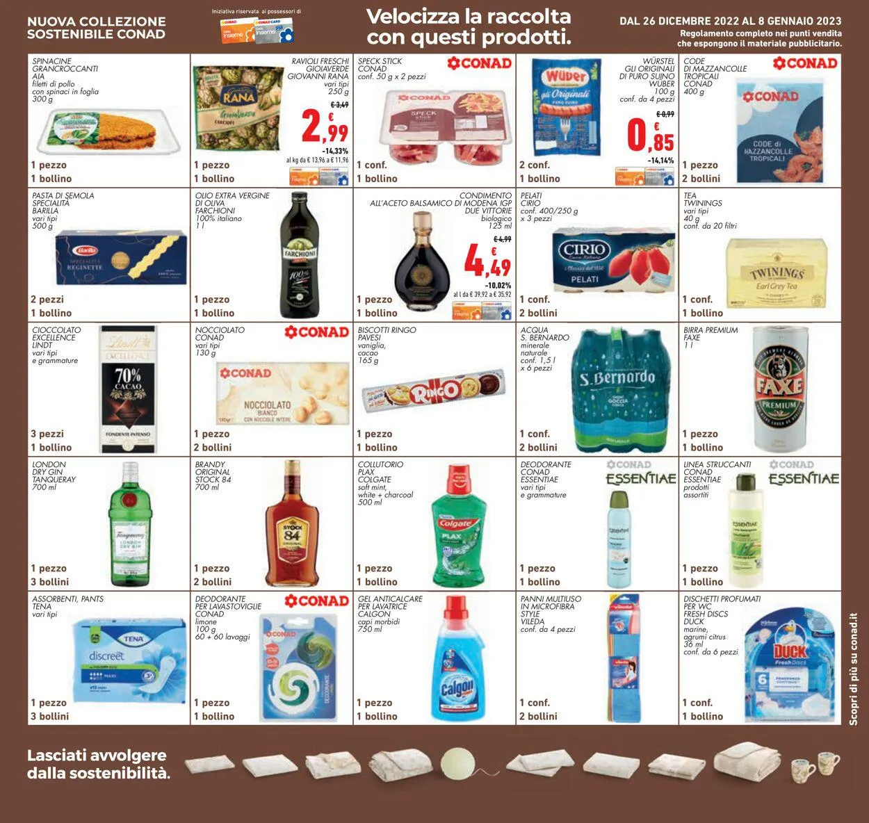 Conad Volantino attuale da 22 gennaio a 6 gennaio di 2025 - Pagina del volantino 18