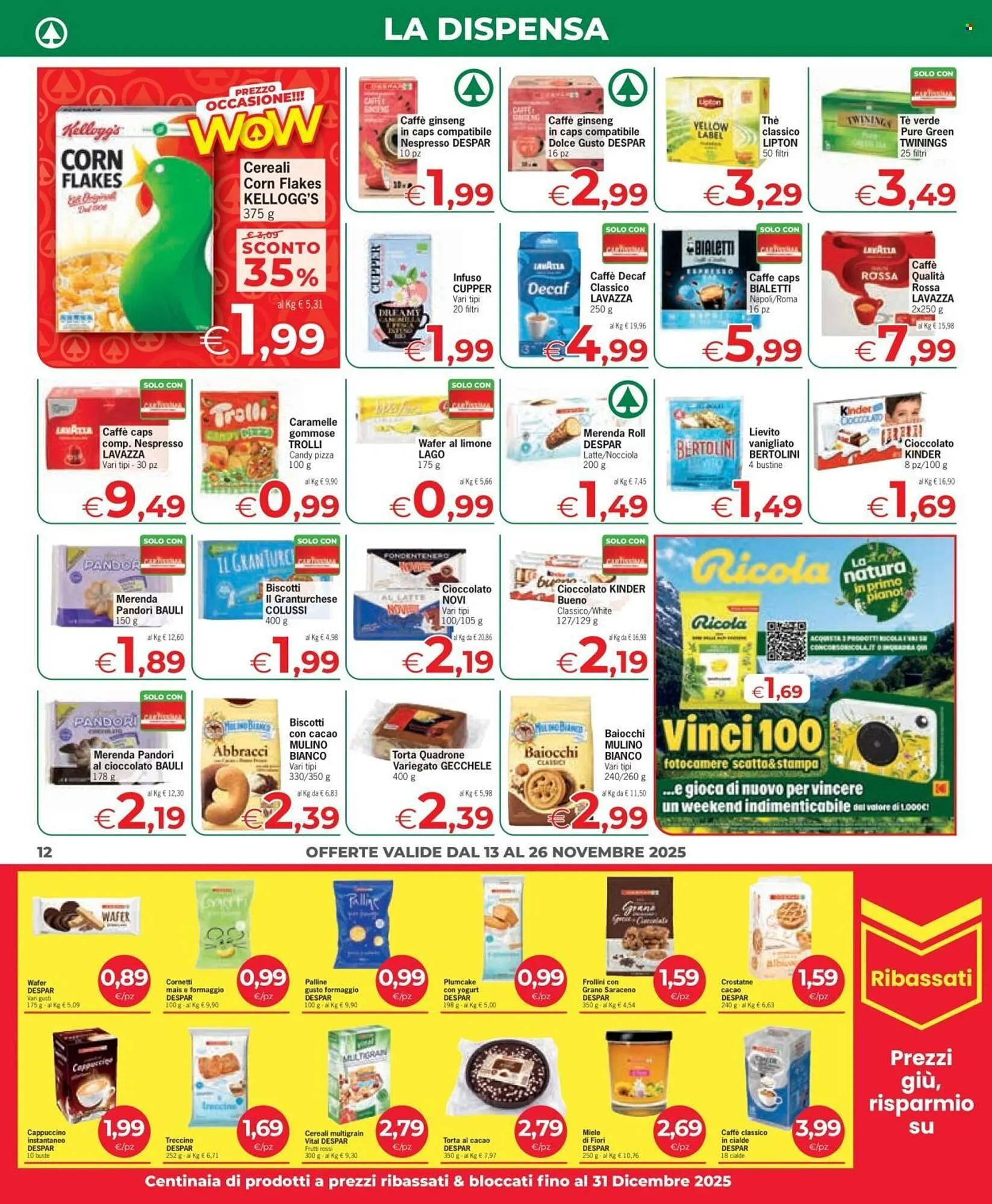 Volantino Despar da 13 novembre a 26 novembre di 2025 - Pagina del volantino 12