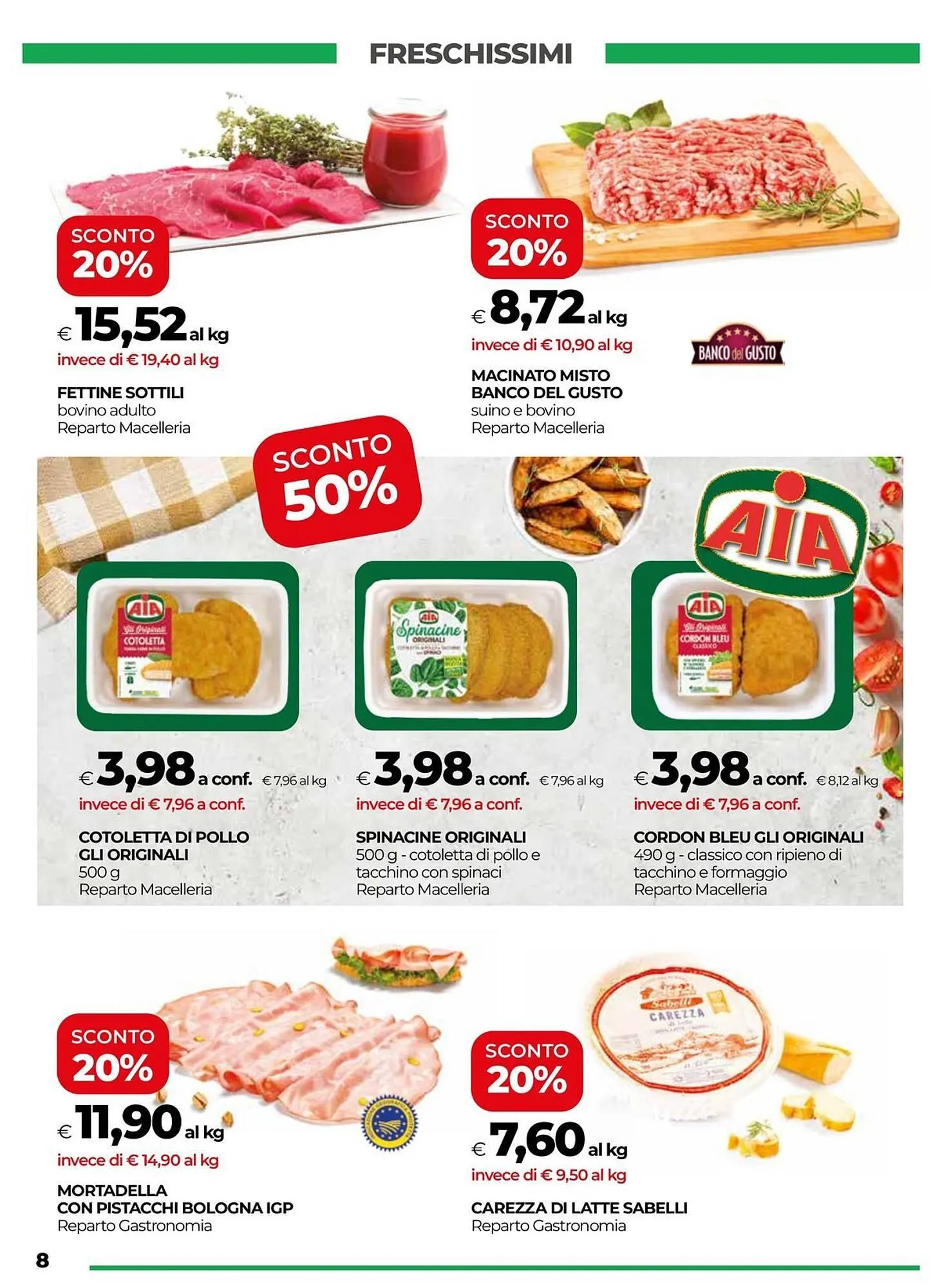 Volantino Unicoop da 5 giugno a 18 giugno di 2025 - Pagina del volantino 8