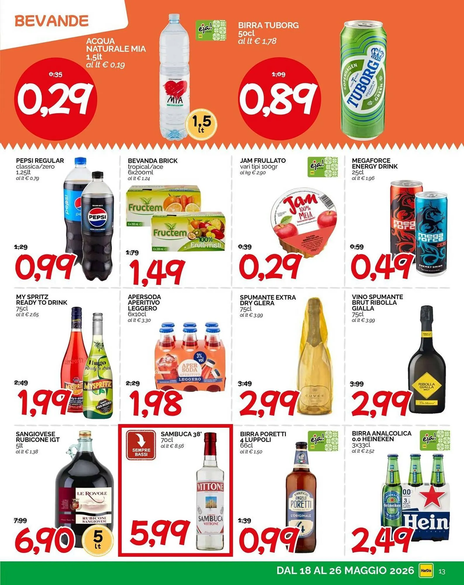 Volantino Hardis da 18 maggio a 26 maggio di 2026 - Pagina del volantino 13