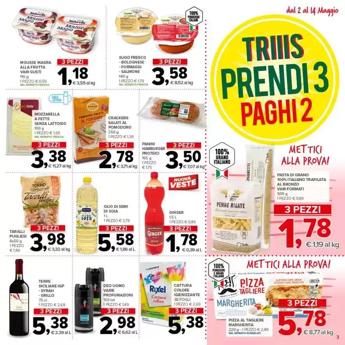 Prendi 2, paghi 1 da 2 maggio a 14 maggio di 2025 - Pagina del volantino 3