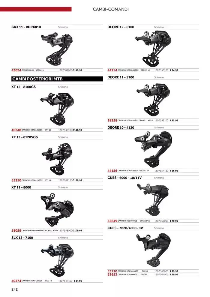 Catalogo ricambi ed accessori da 20 novembre a 31 dicembre di 2025 - Pagina del volantino 126