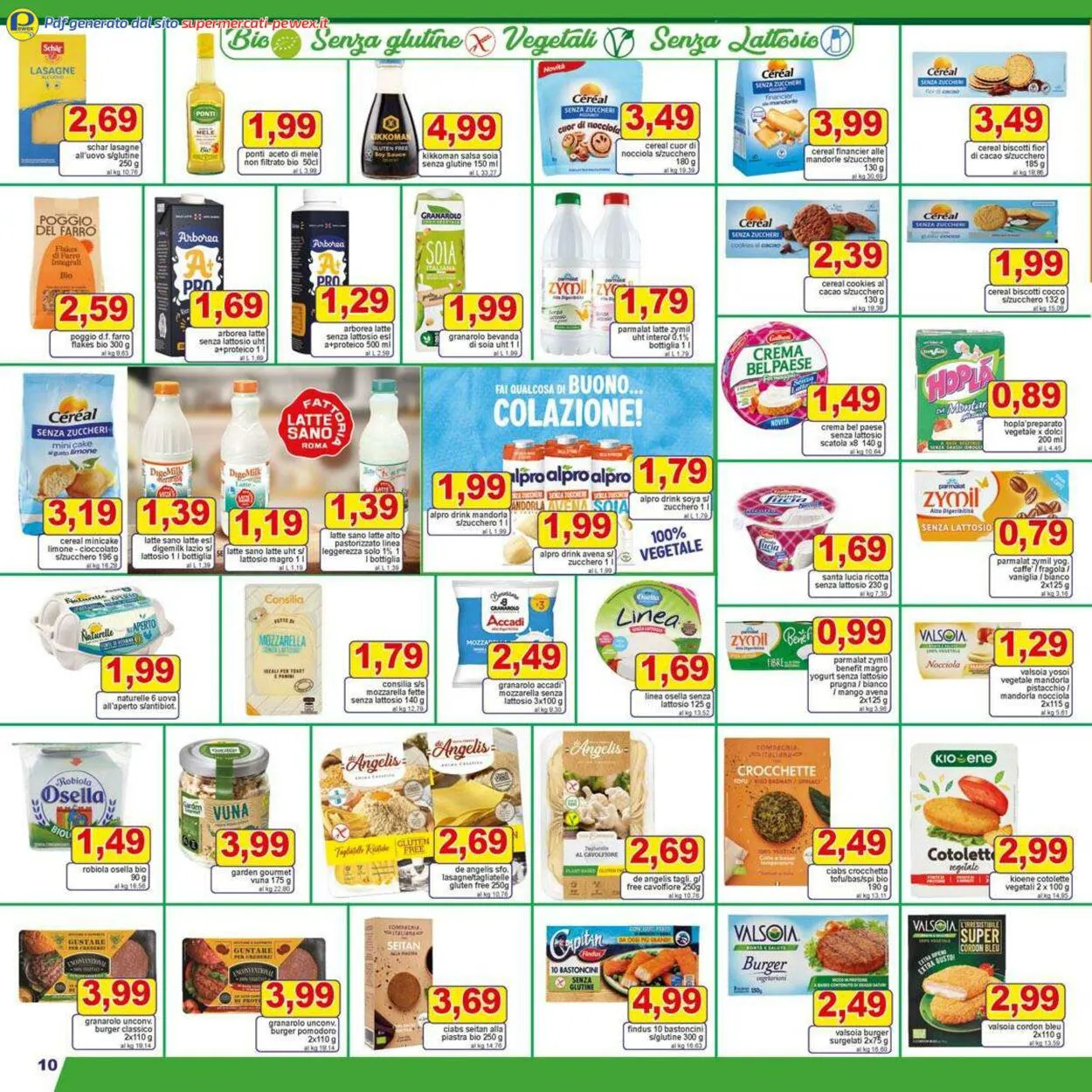Pewex Volantino attuale da 25 luglio a 8 agosto di 2024 - Pagina del volantino 10