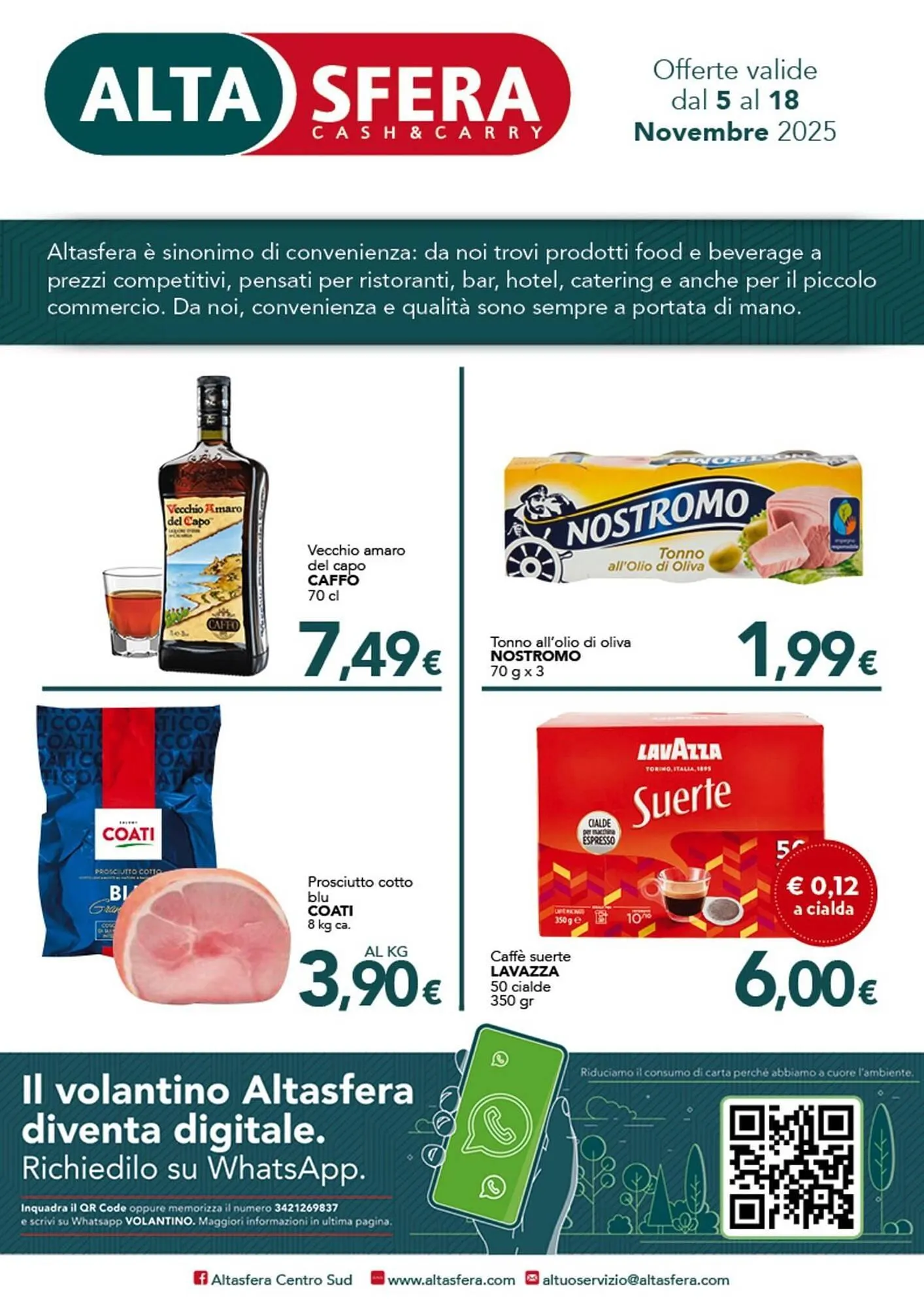 Volantino Altasfera da 5 novembre a 18 novembre di 2025 - Pagina del volantino 1