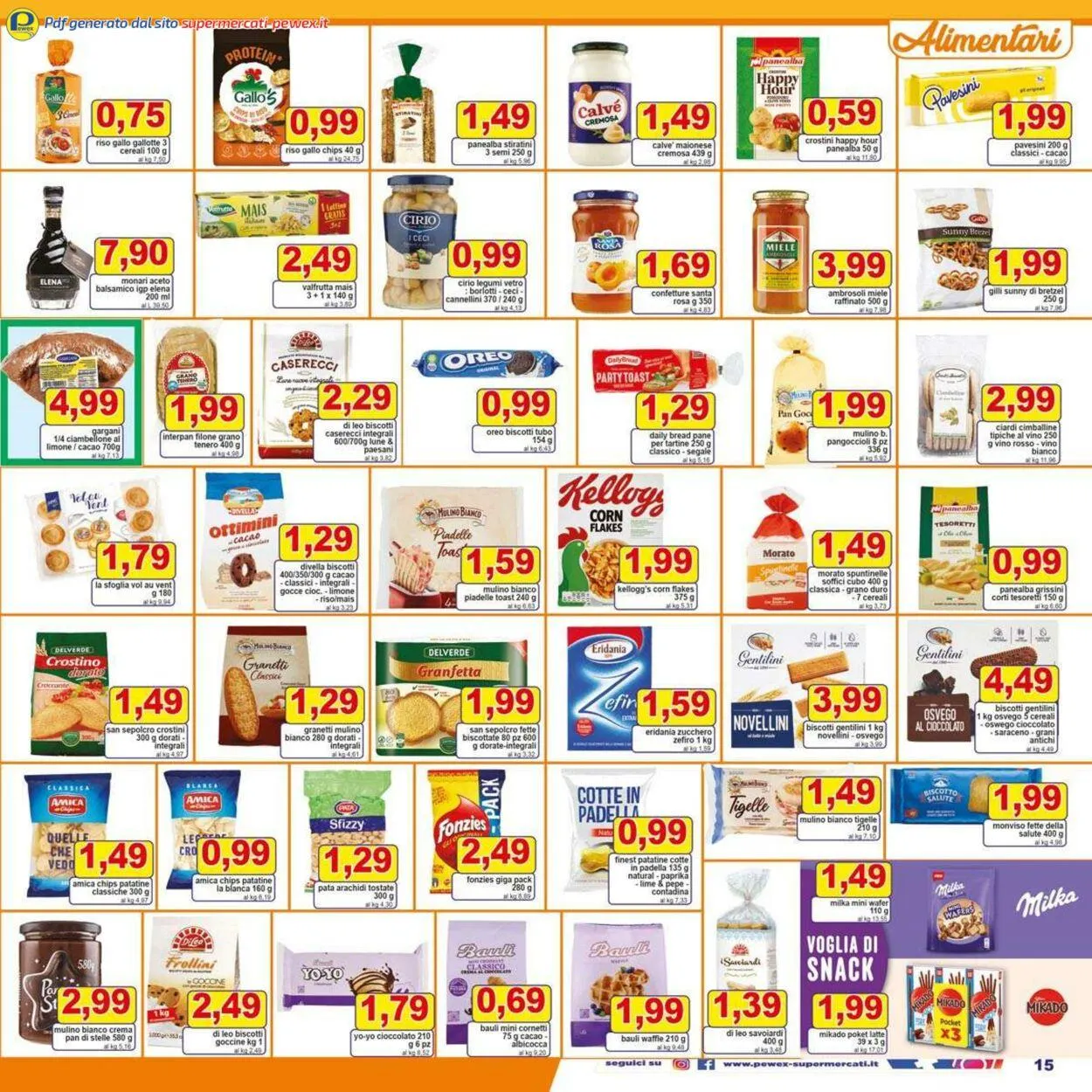 Pewex Volantino attuale da 4 febbraio a 18 febbraio di 2025 - Pagina del volantino 15
