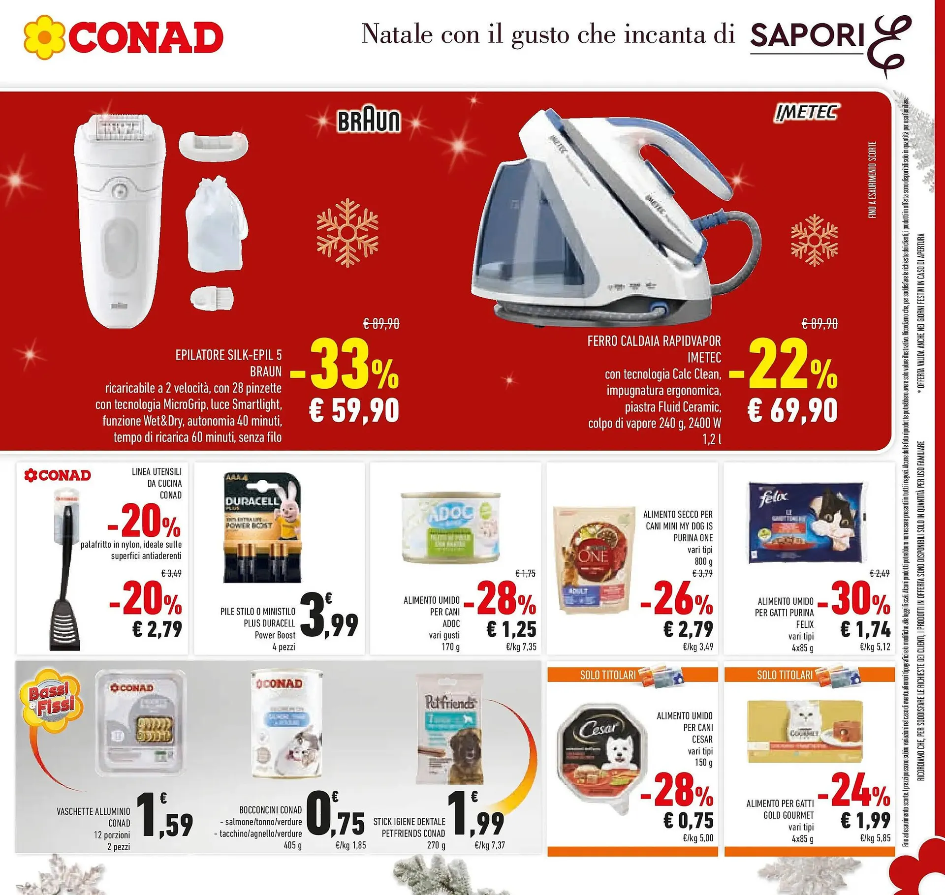 Volantino Conad da 15 dicembre a 26 dicembre di 2025 - Pagina del volantino 43