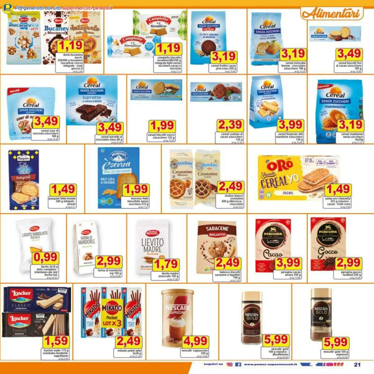 Pewex Volantino attuale da 29 aprile a 13 maggio di 2025 - Pagina del volantino 21