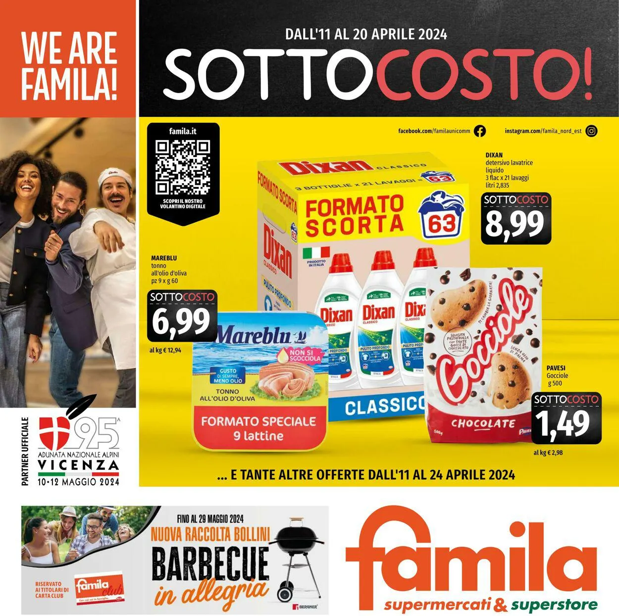 Famila Volantino attuale da 11 aprile a 24 aprile di 2024 - Pagina del volantino 1