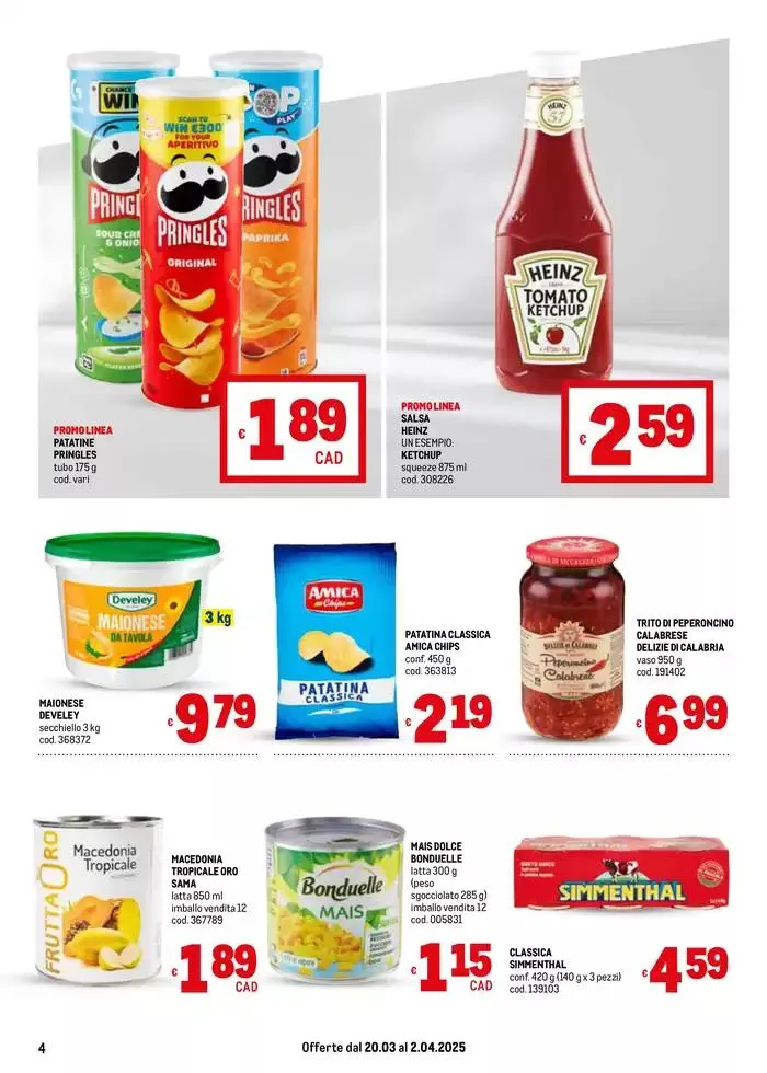 Offerte per te -Area 2 da 20 marzo a 2 aprile di 2025 - Pagina del volantino 4